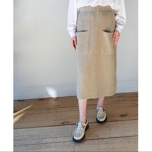Lauren Manoogian Rib Pocket Skirt